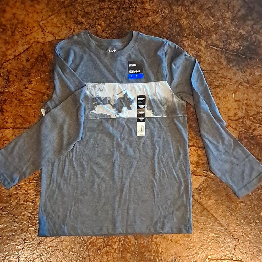 Gray long-sleeved. NWT.